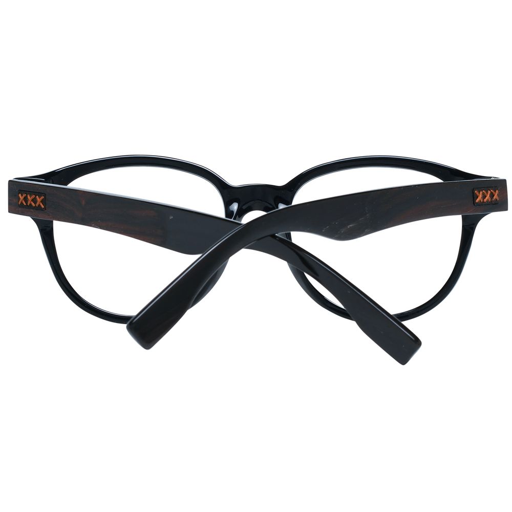 Ermenegildo Zegna Black Men Optical Frames - ACCEXO