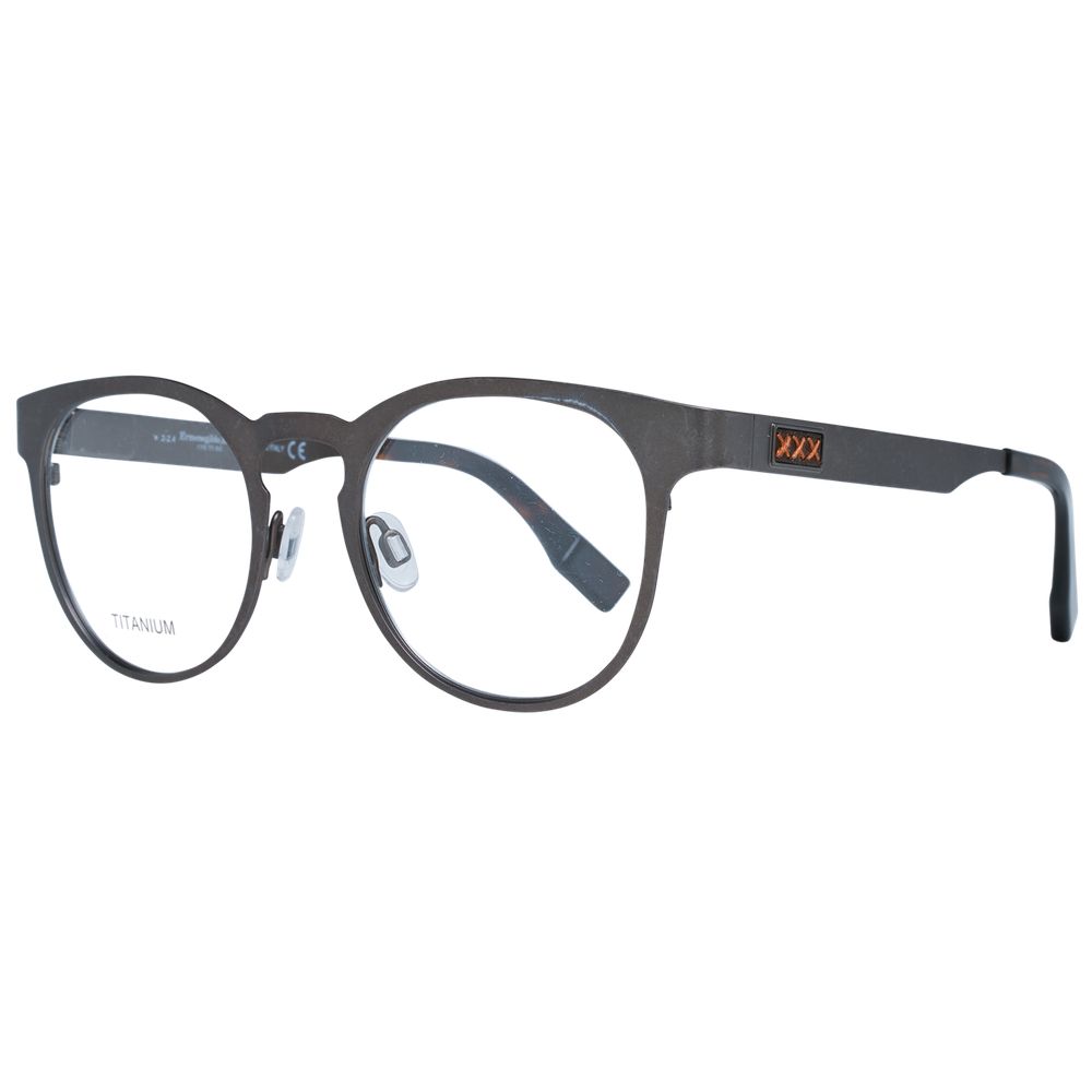 Ermenegildo Zegna Gray Men Optical Frames - ACCEXO