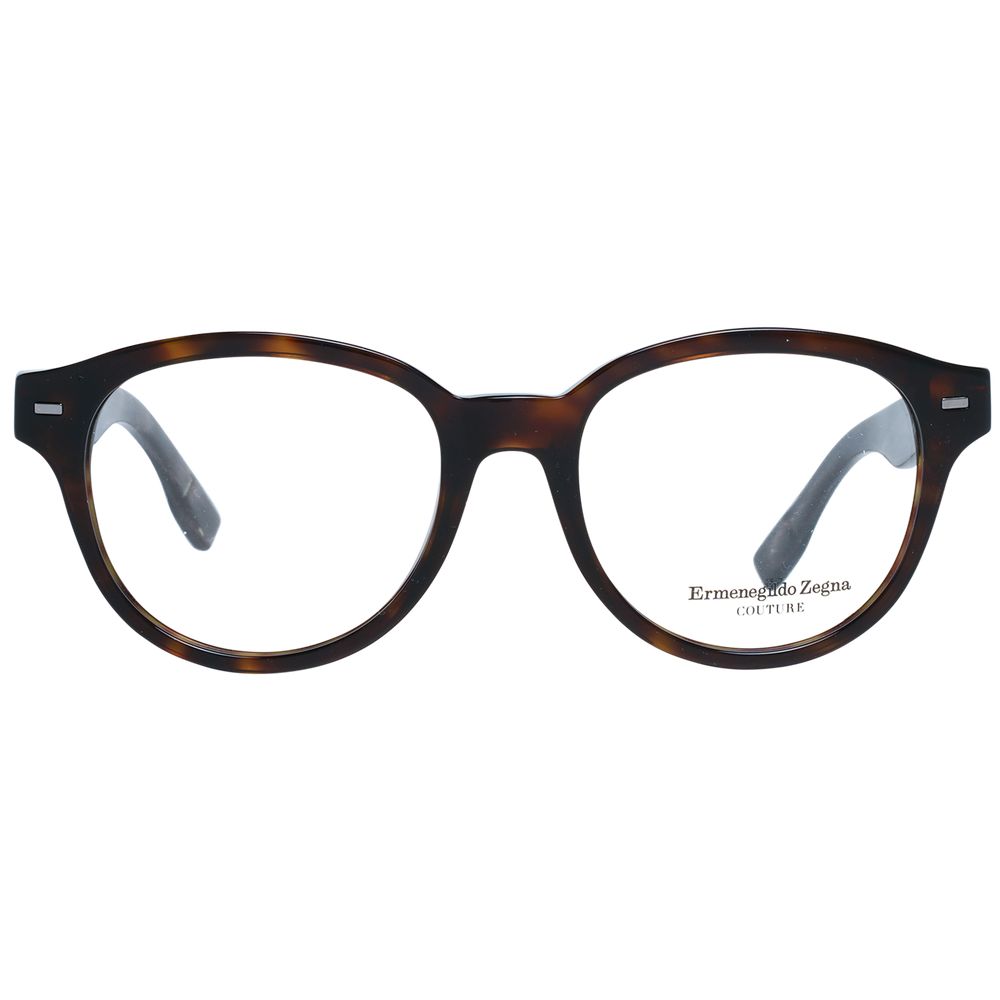 Ermenegildo Zegna Brown Men Optical Frames - ACCEXO
