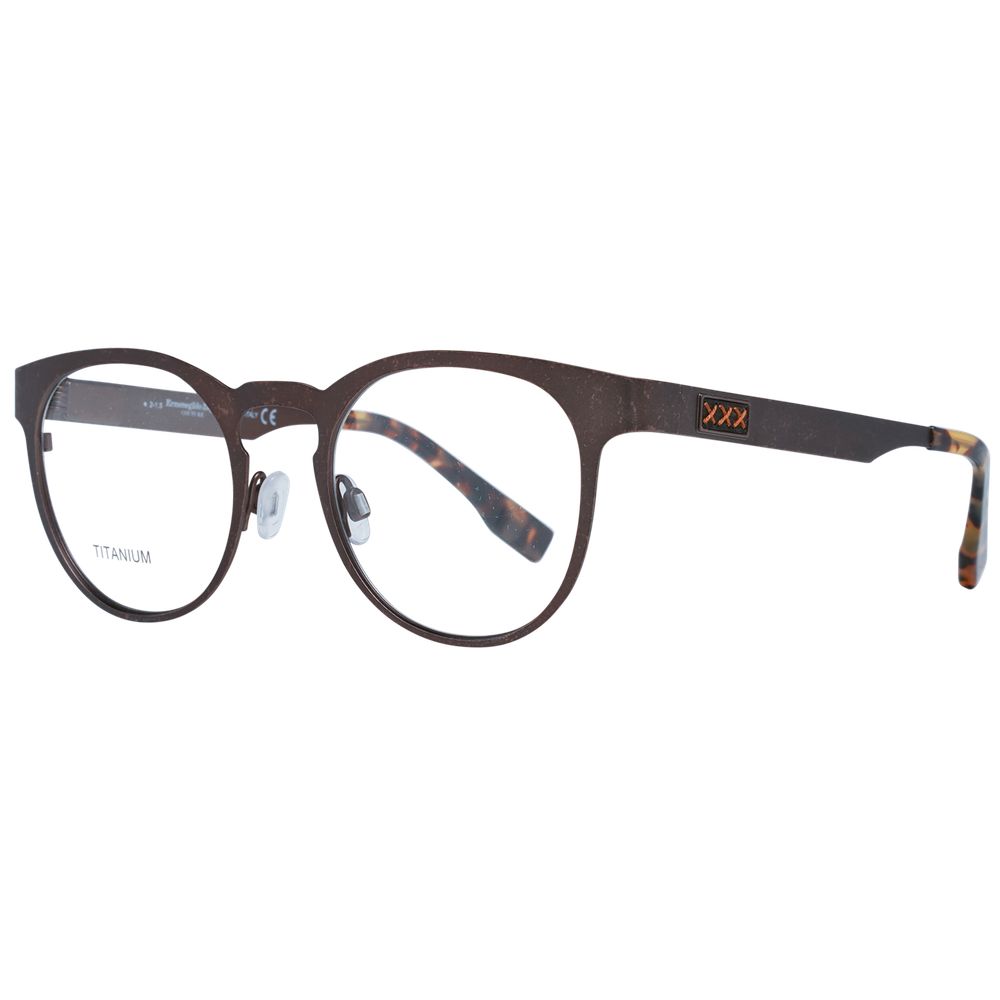 Ermenegildo Zegna Bronze Men Optical Frames - ACCEXO