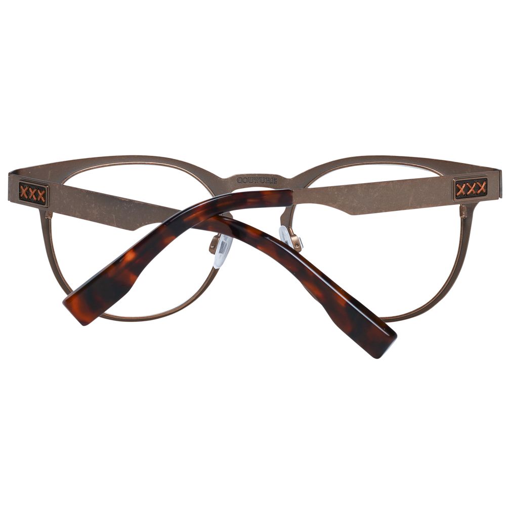 Ermenegildo Zegna Bronze Men Optical Frames - ACCEXO