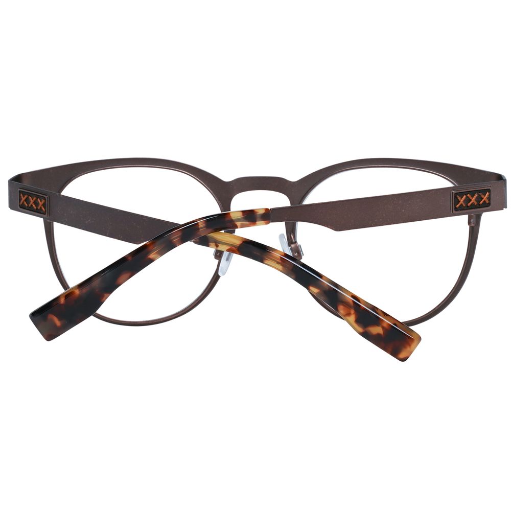 Ermenegildo Zegna Bronze Men Optical Frames - ACCEXO