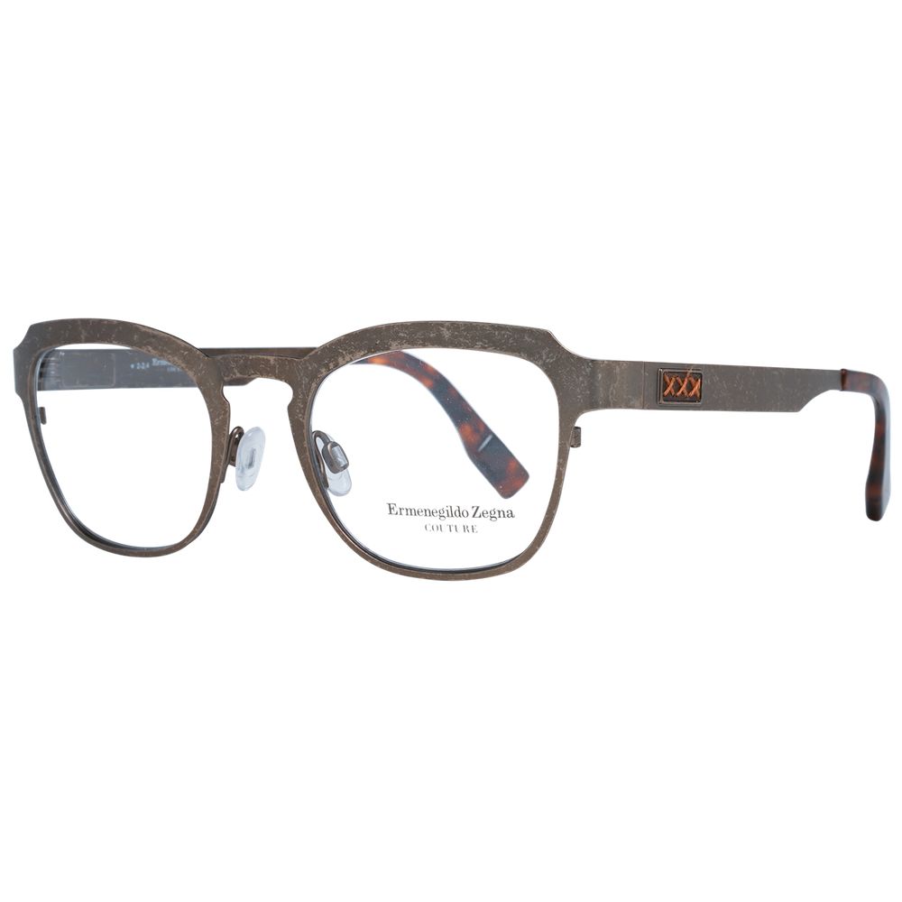 Ermenegildo Zegna Bronze Men Optical Frames - ACCEXO
