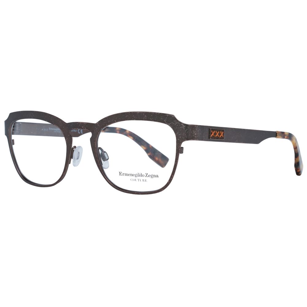 Ermenegildo Zegna Bronze Men Optical Frames - ACCEXO