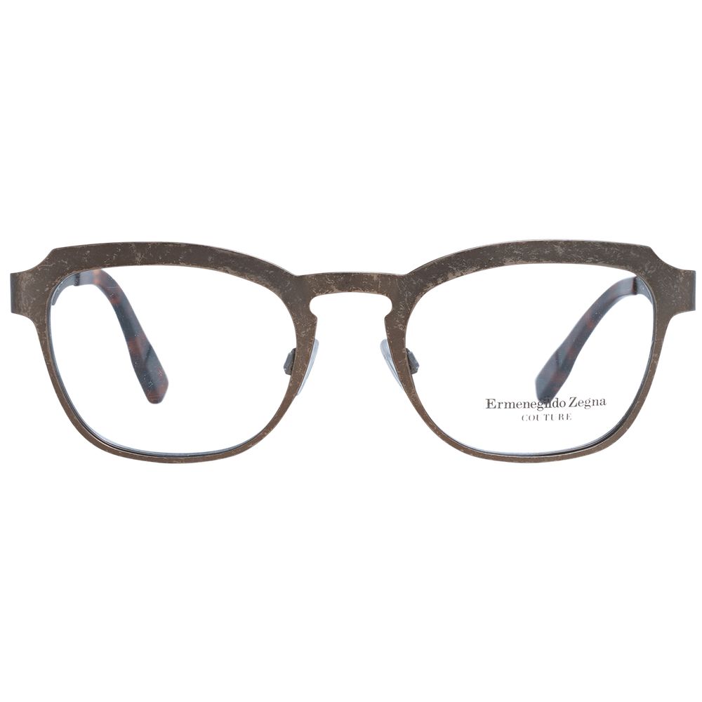 Ermenegildo Zegna Bronze Men Optical Frames - ACCEXO