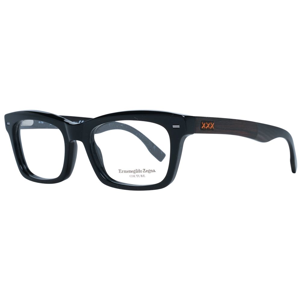 Ermenegildo Zegna Black Men Optical Frames - ACCEXO