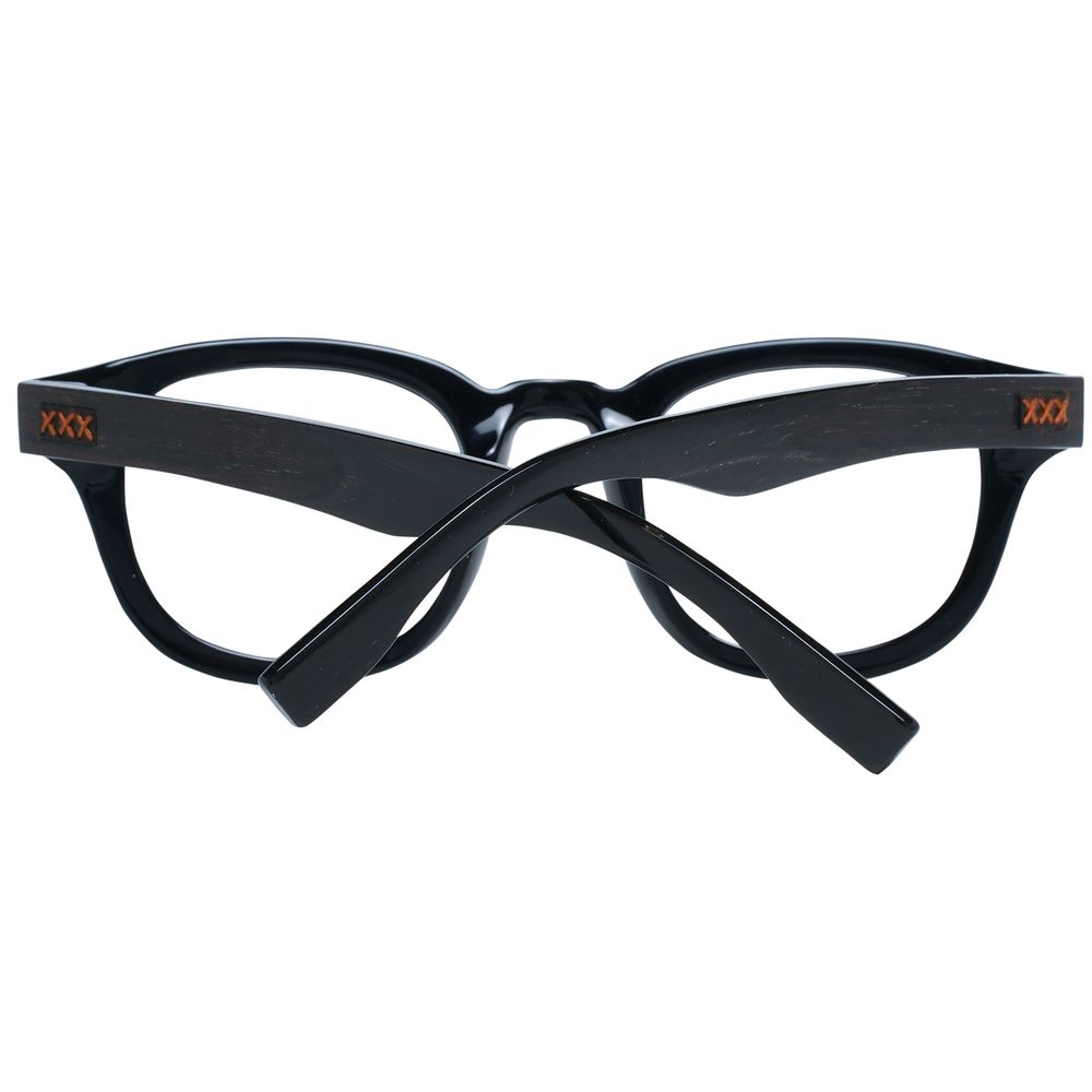 Ermenegildo Zegna Black Men Optical Frames - ACCEXO