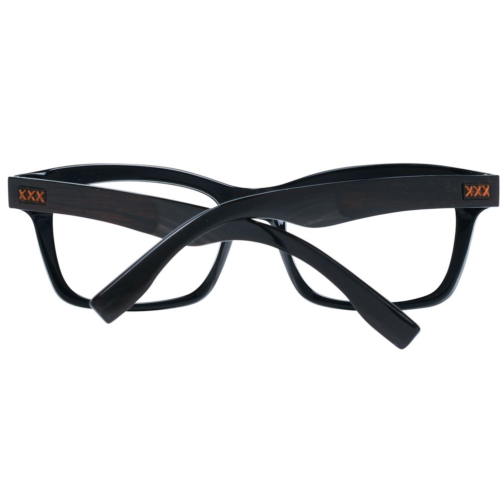 Ermenegildo Zegna Black Men Optical Frames - ACCEXO