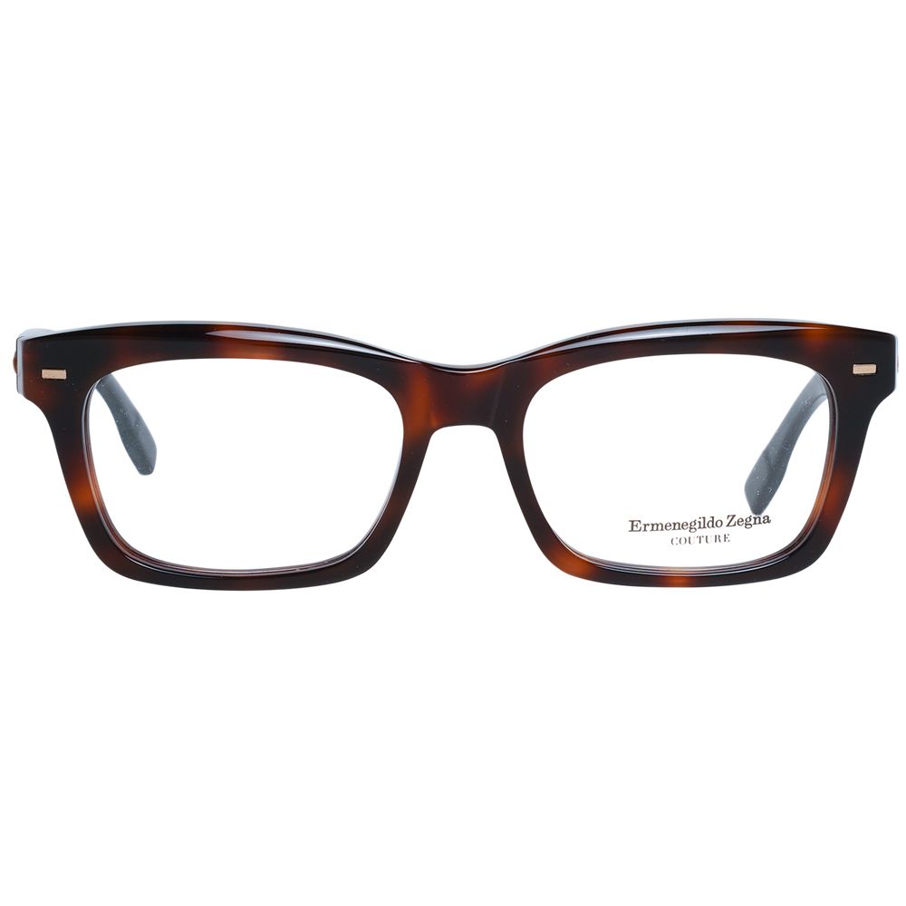Ermenegildo Zegna Brown Men Optical Frames - ACCEXO
