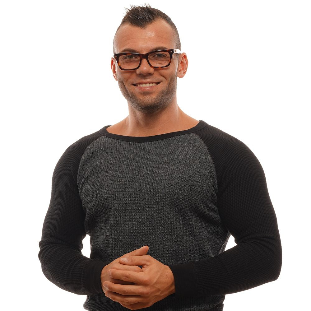 Ermenegildo Zegna Brown Men Optical Frames - ACCEXO