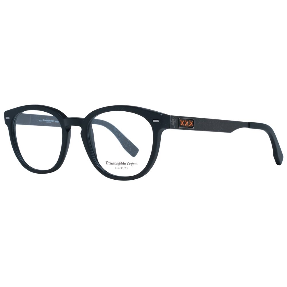 Ermenegildo Zegna Black Men Optical Frames - ACCEXO