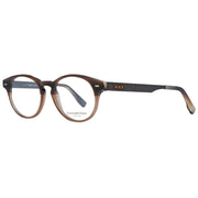 Ermenegildo Zegna Brown Men Optical Frames - ACCEXO