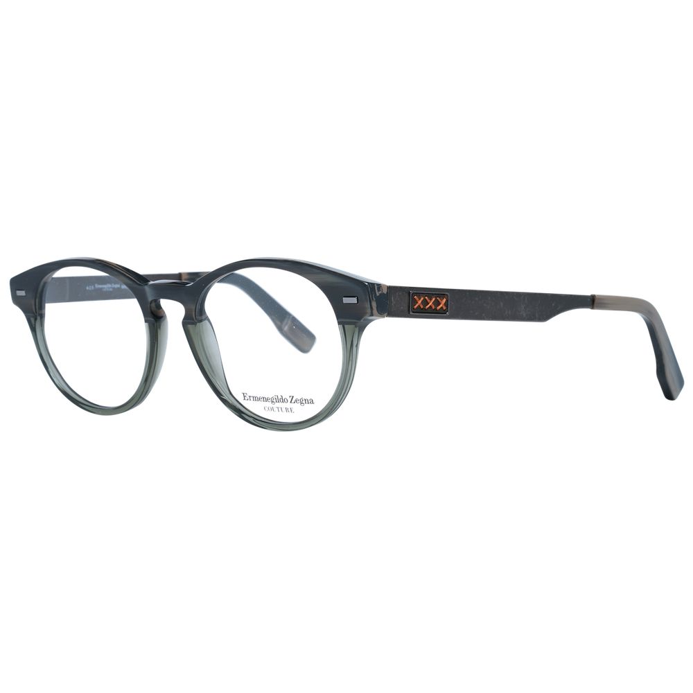 Ermenegildo Zegna Gray Men Optical Frames - ACCEXO