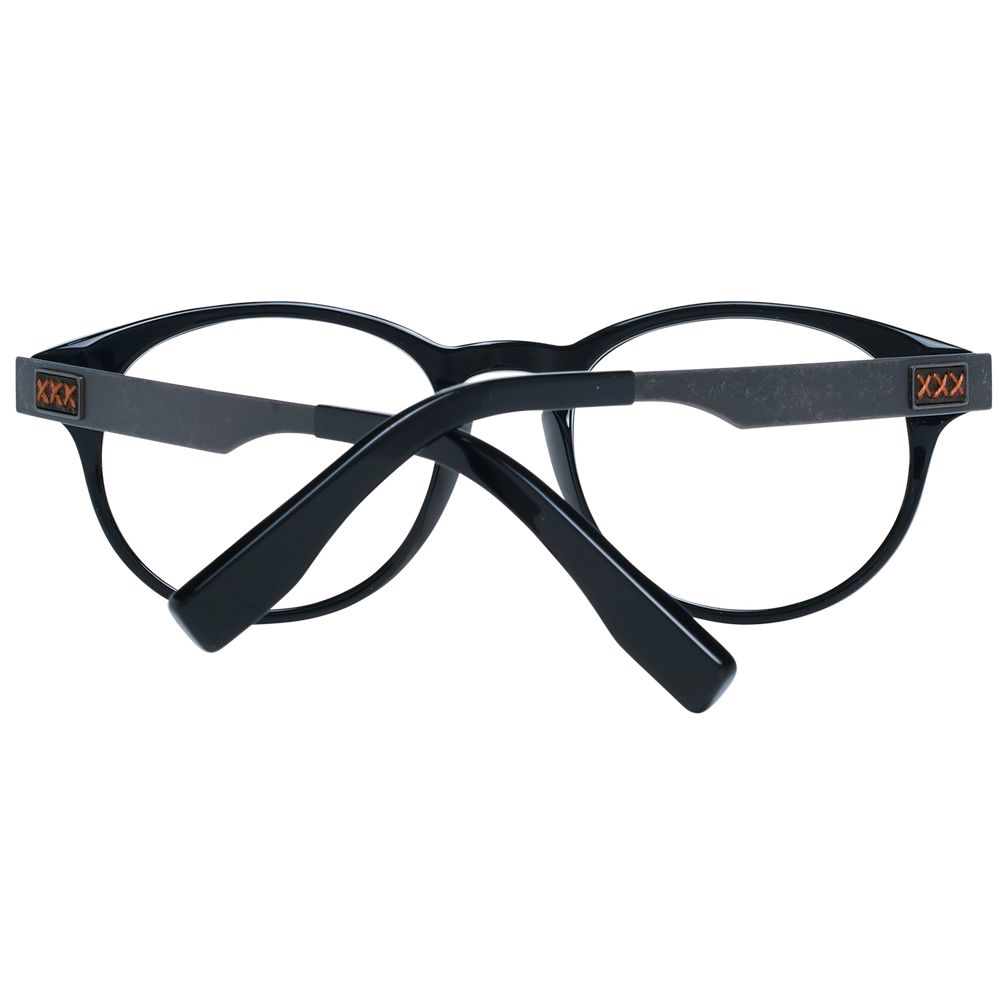 Ermenegildo Zegna Black Men Optical Frames - ACCEXO