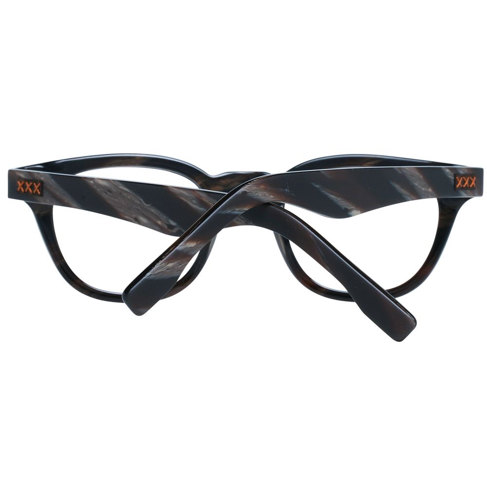 Ermenegildo Zegna Black Men Optical Frames - ACCEXO