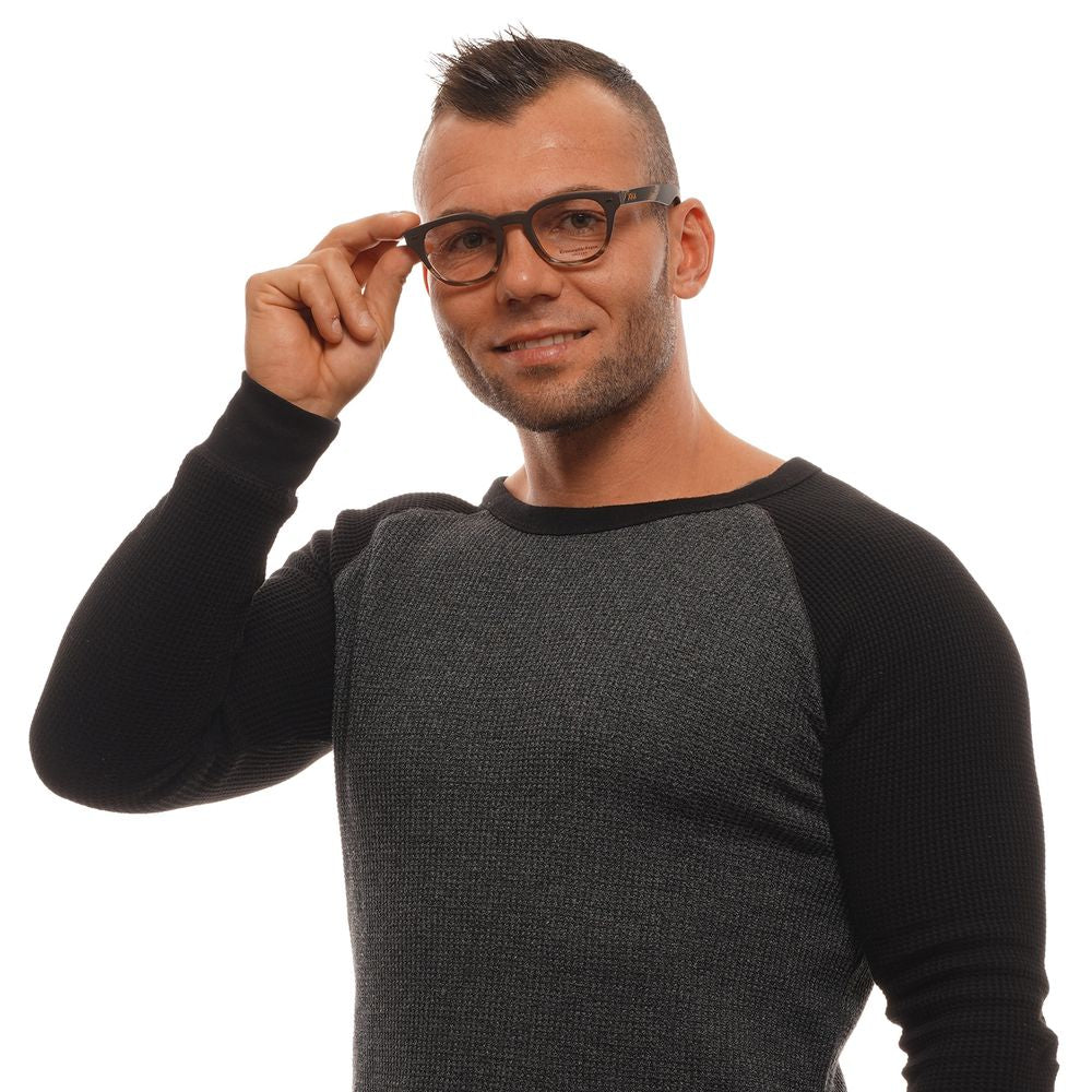 Ermenegildo Zegna Brown Men Optical Frames - ACCEXO