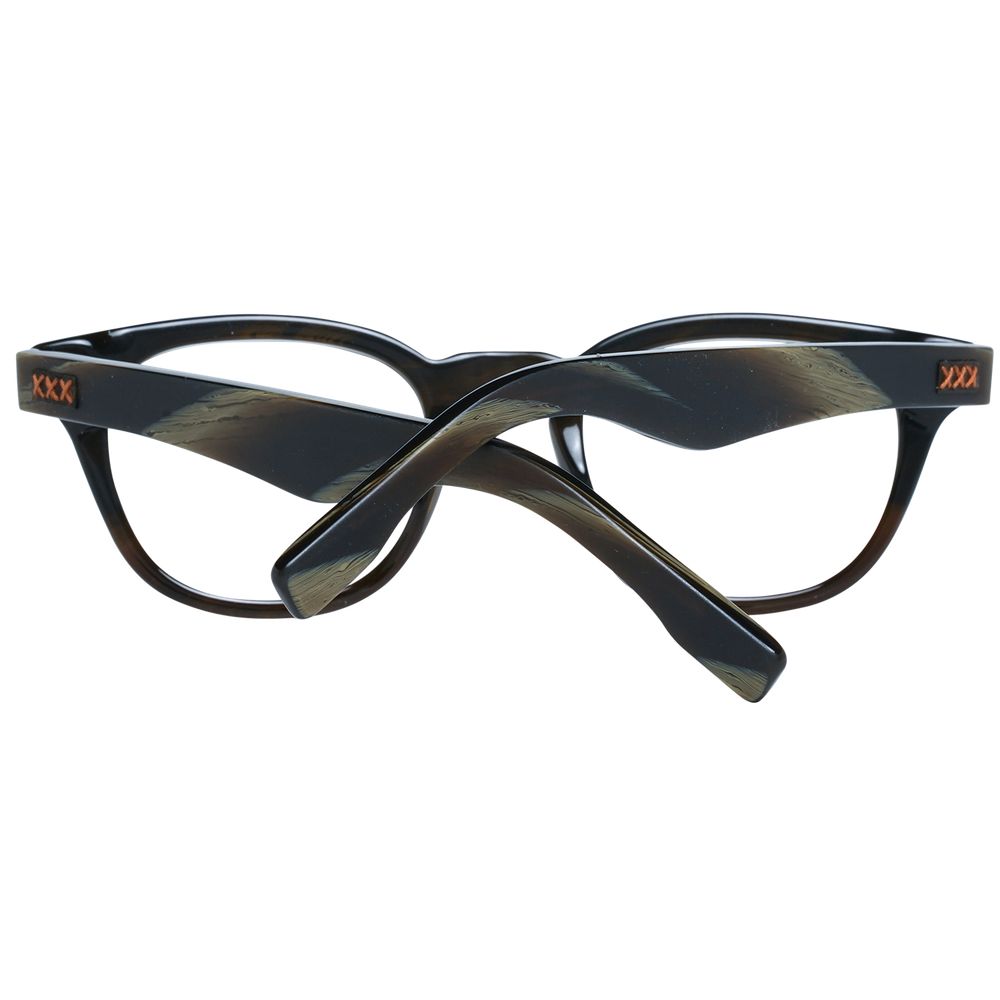 Ermenegildo Zegna Olive Men Optical Frames - ACCEXO