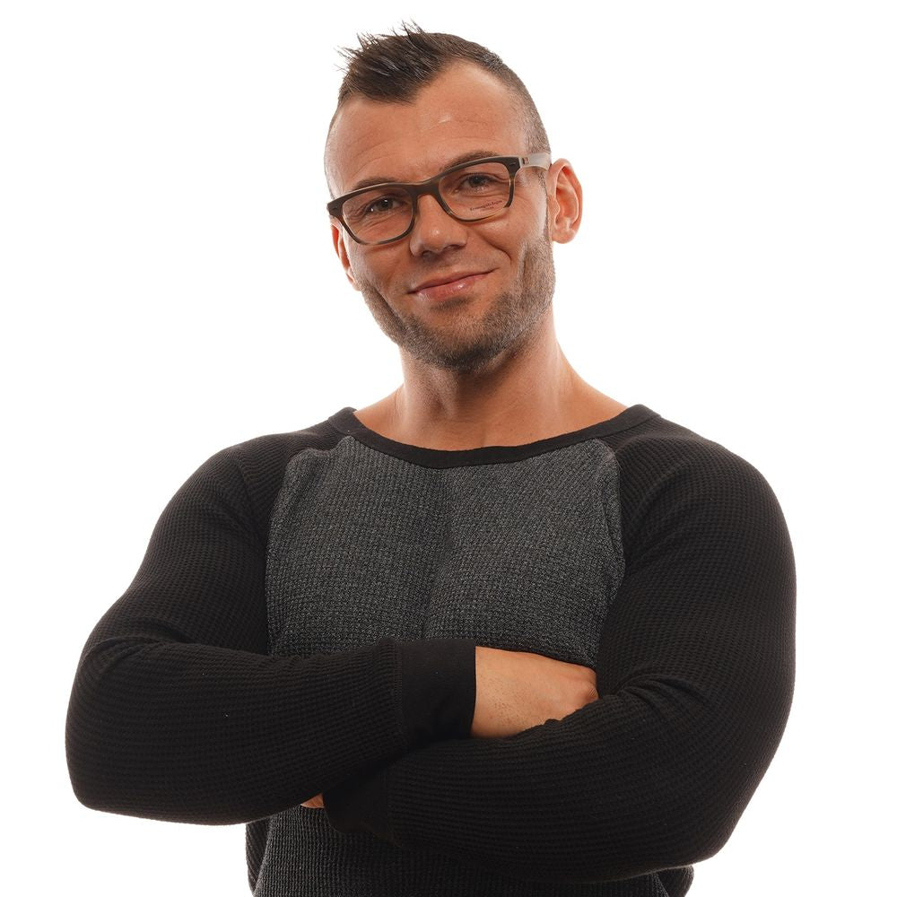 Ermenegildo Zegna Brown Men Optical Frames - ACCEXO