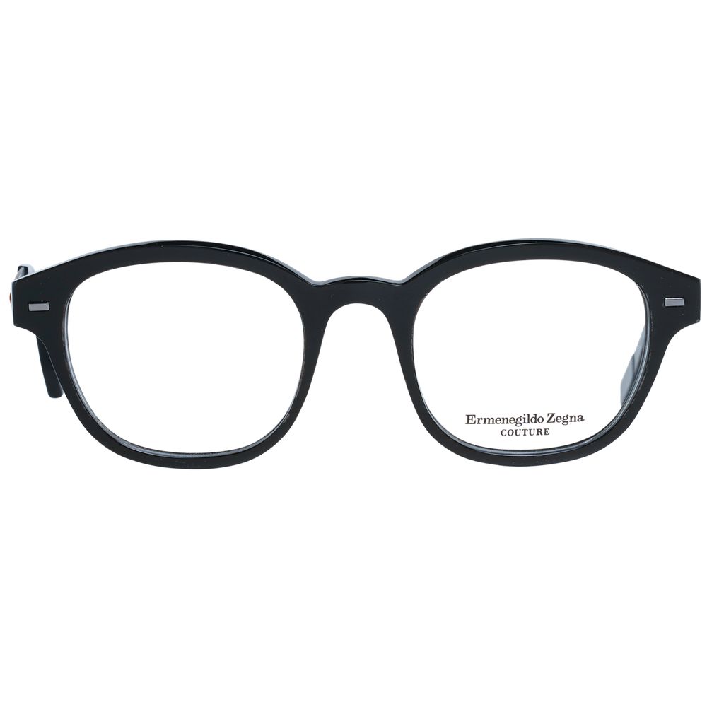 Ermenegildo Zegna Black Men Optical Frames - ACCEXO