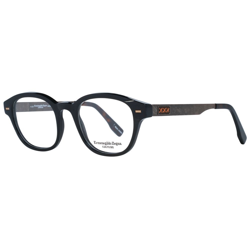 Ermenegildo Zegna Black Men Optical Frames - ACCEXO