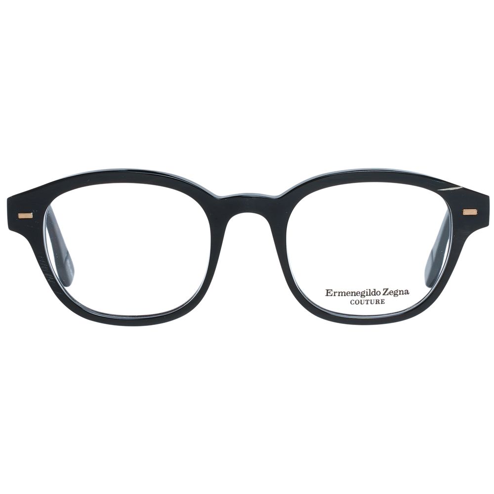 Ermenegildo Zegna Black Men Optical Frames - ACCEXO