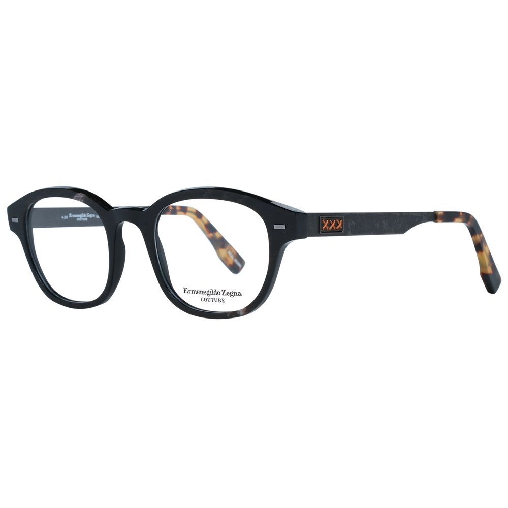 Ermenegildo Zegna Brown Men Optical Frames - ACCEXO