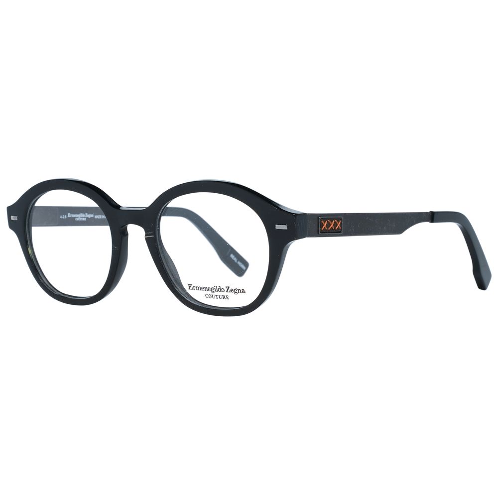 Ermenegildo Zegna Black Men Optical Frames - ACCEXO