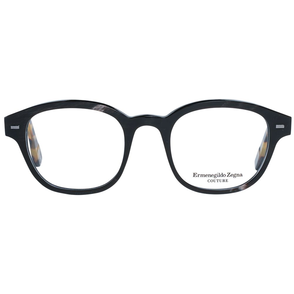 Ermenegildo Zegna Brown Men Optical Frames - ACCEXO