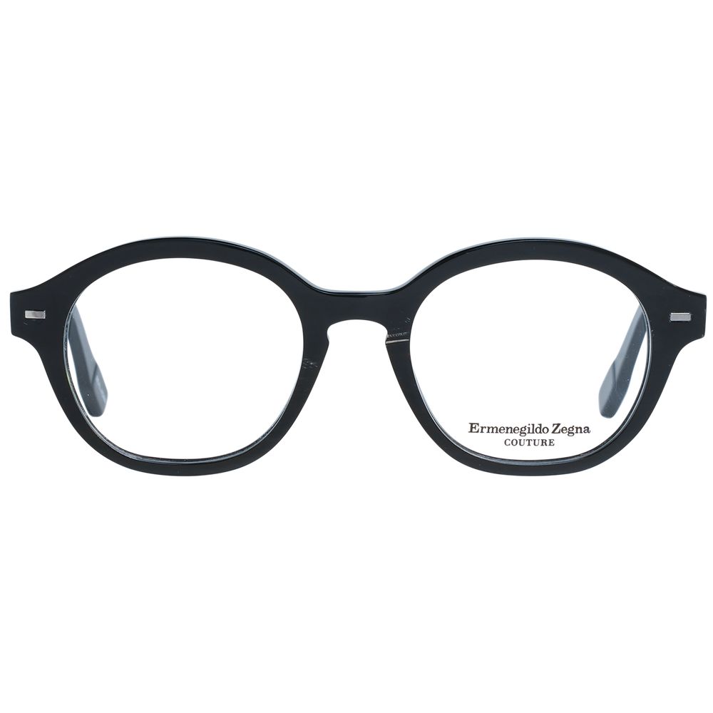 Ermenegildo Zegna Black Men Optical Frames - ACCEXO