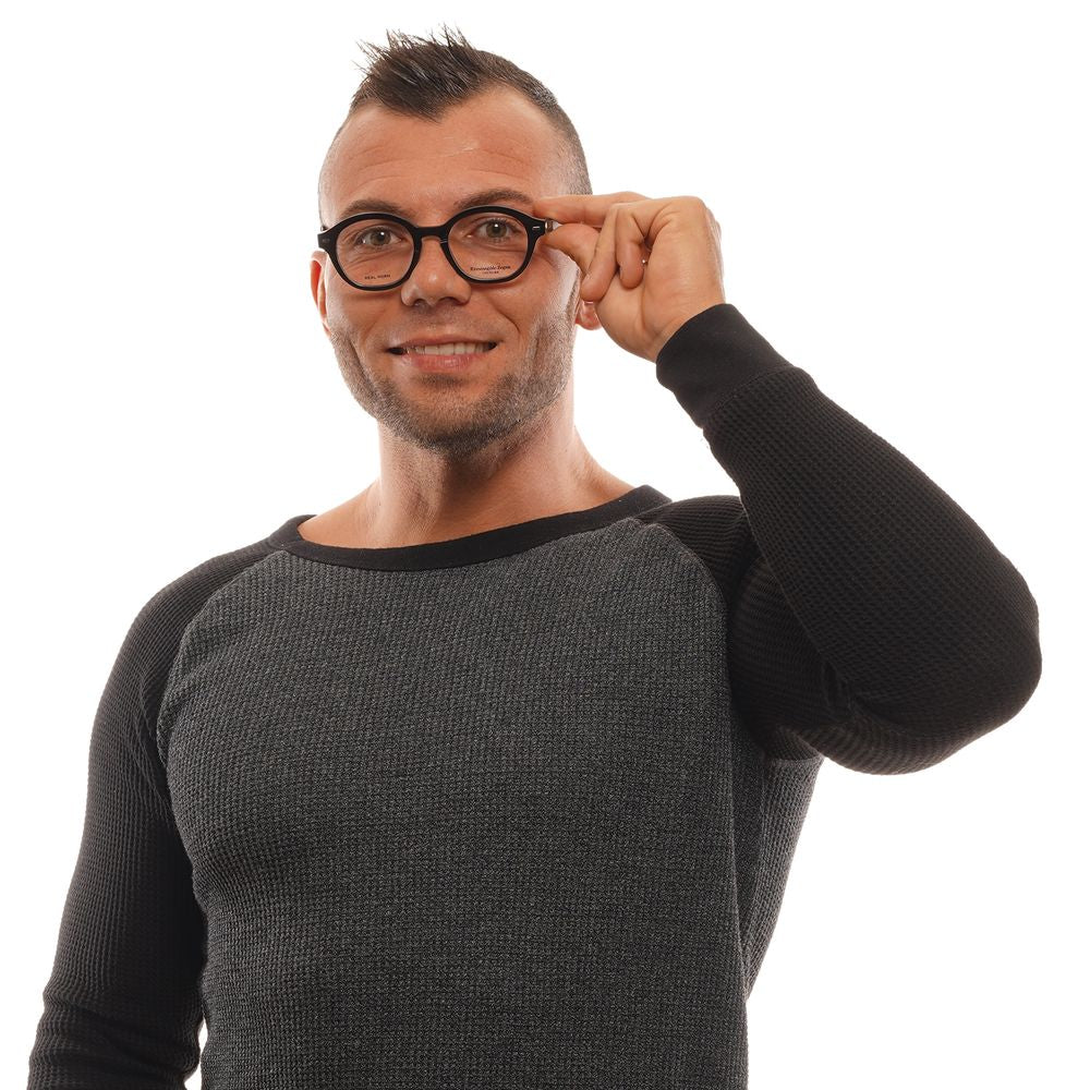 Ermenegildo Zegna Black Men Optical Frames - ACCEXO
