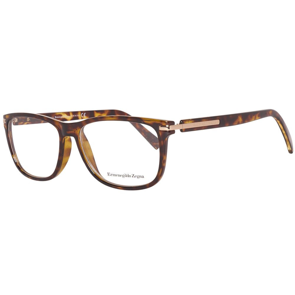 Ermenegildo Zegna Brown Men Optical Frames - ACCEXO