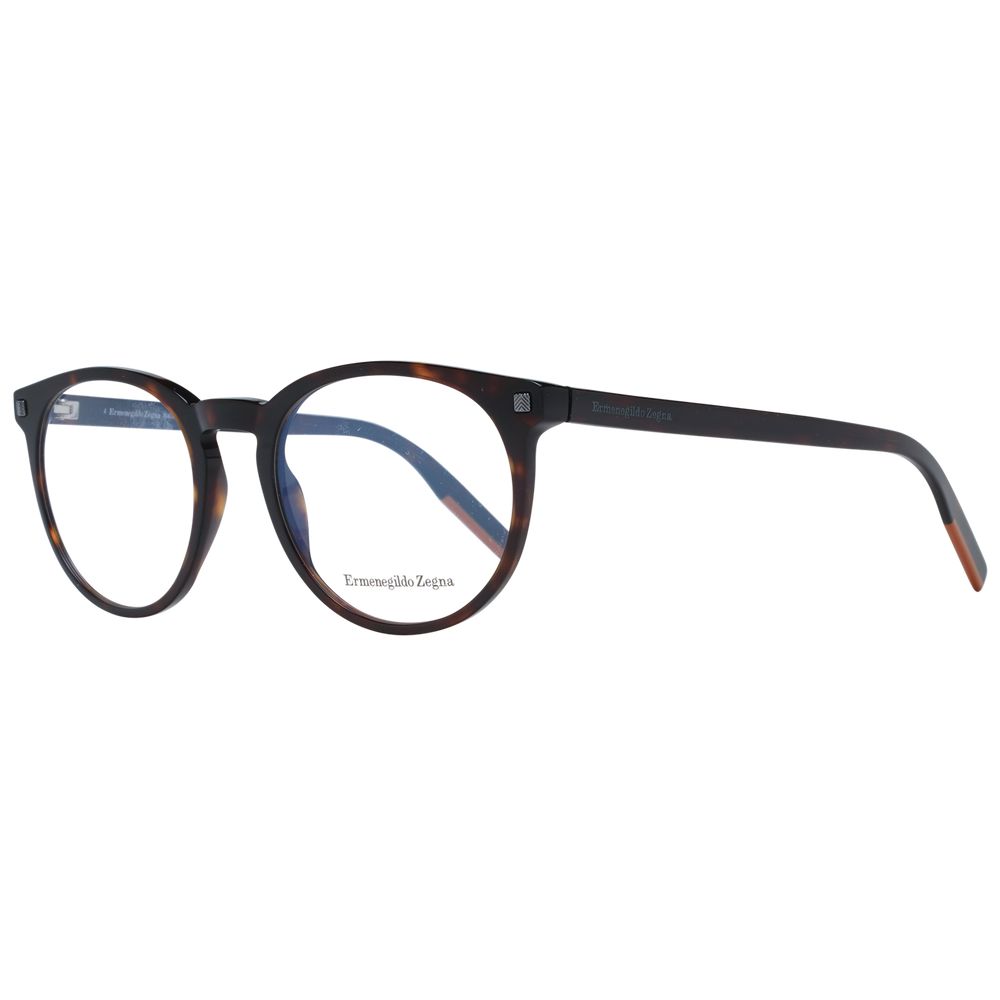 Ermenegildo Zegna Brown Men Optical Frames - ACCEXO