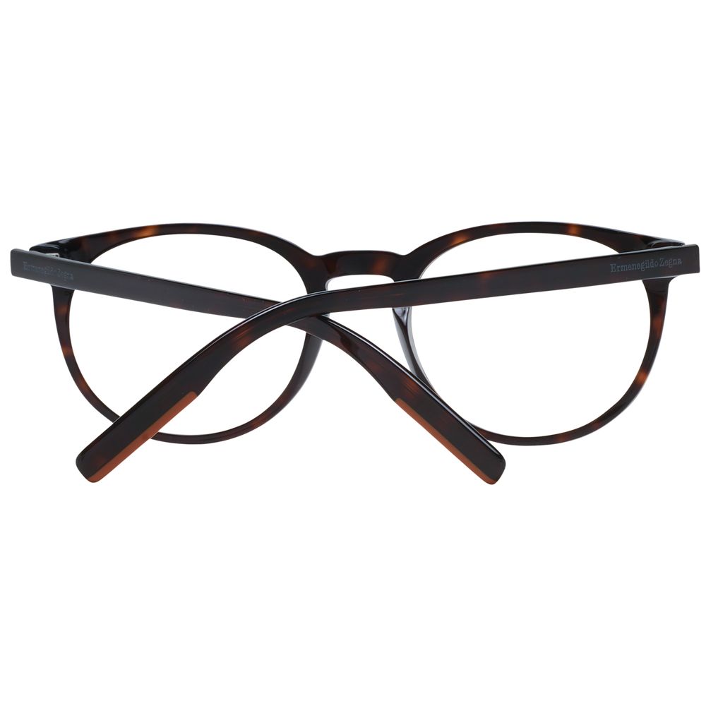 Ermenegildo Zegna Brown Men Optical Frames - ACCEXO