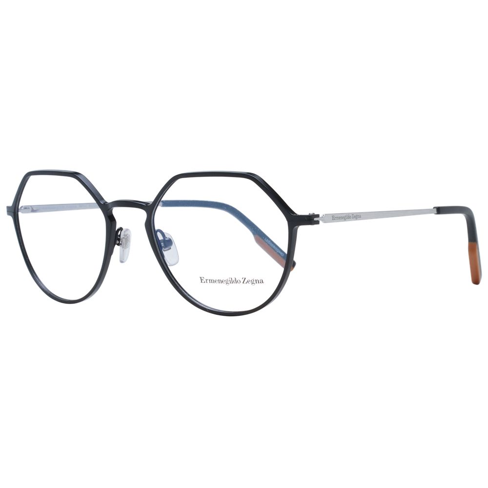 Ermenegildo Zegna Black Men Optical Frames - ACCEXO