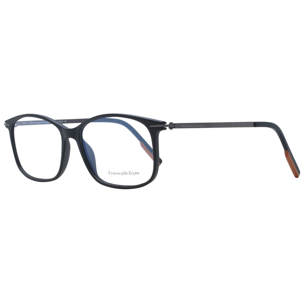Ermenegildo Zegna Black Men Optical Frames - ACCEXO