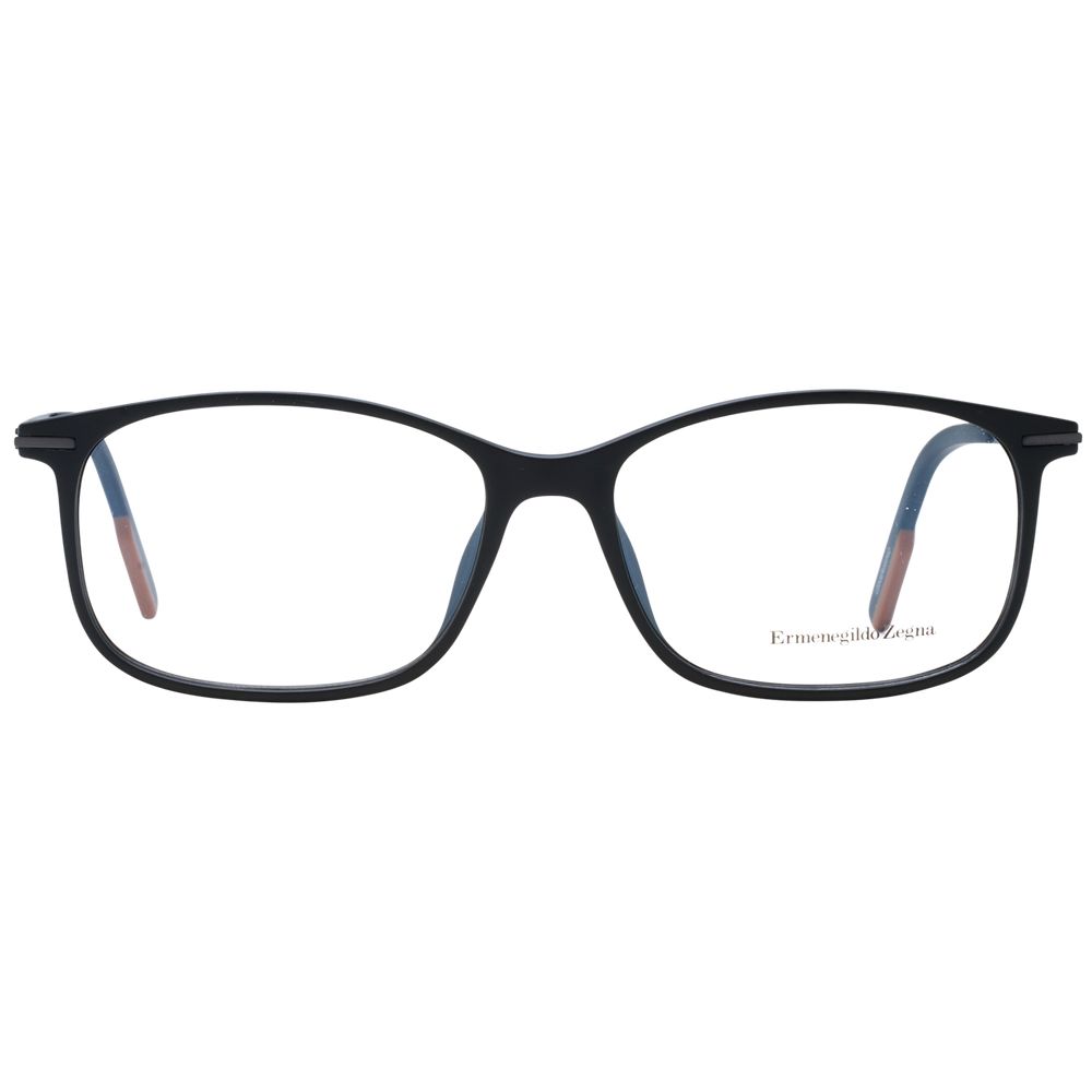 Ermenegildo Zegna Black Men Optical Frames - ACCEXO