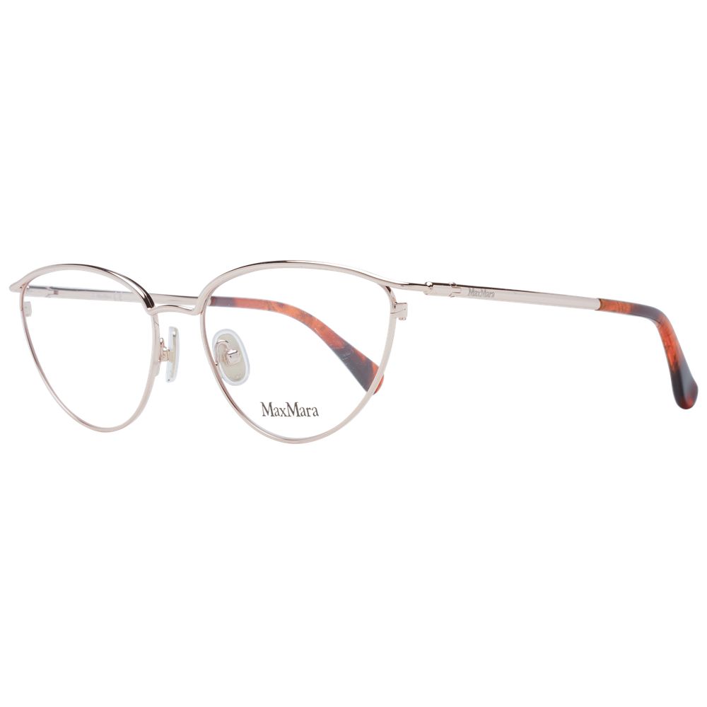 Max Mara Rose Gold Women Optical Frames - ACCEXO