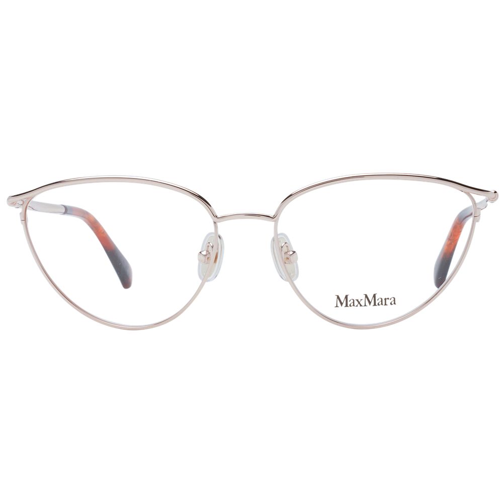 Max Mara Rose Gold Women Optical Frames - ACCEXO