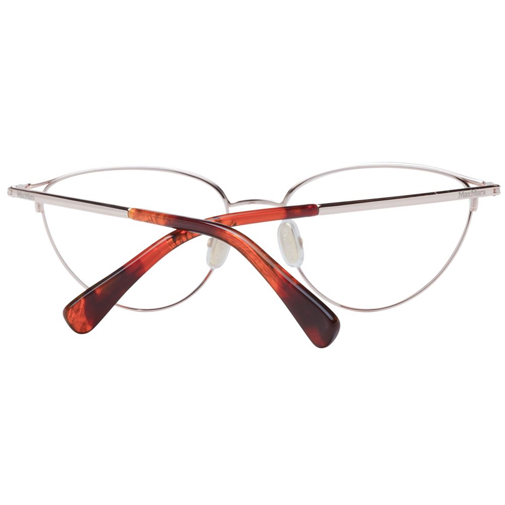 Max Mara Rose Gold Women Optical Frames - ACCEXO