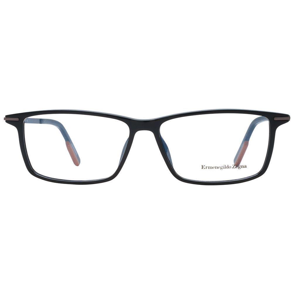 Ermenegildo Zegna Black Men Optical Frames - ACCEXO