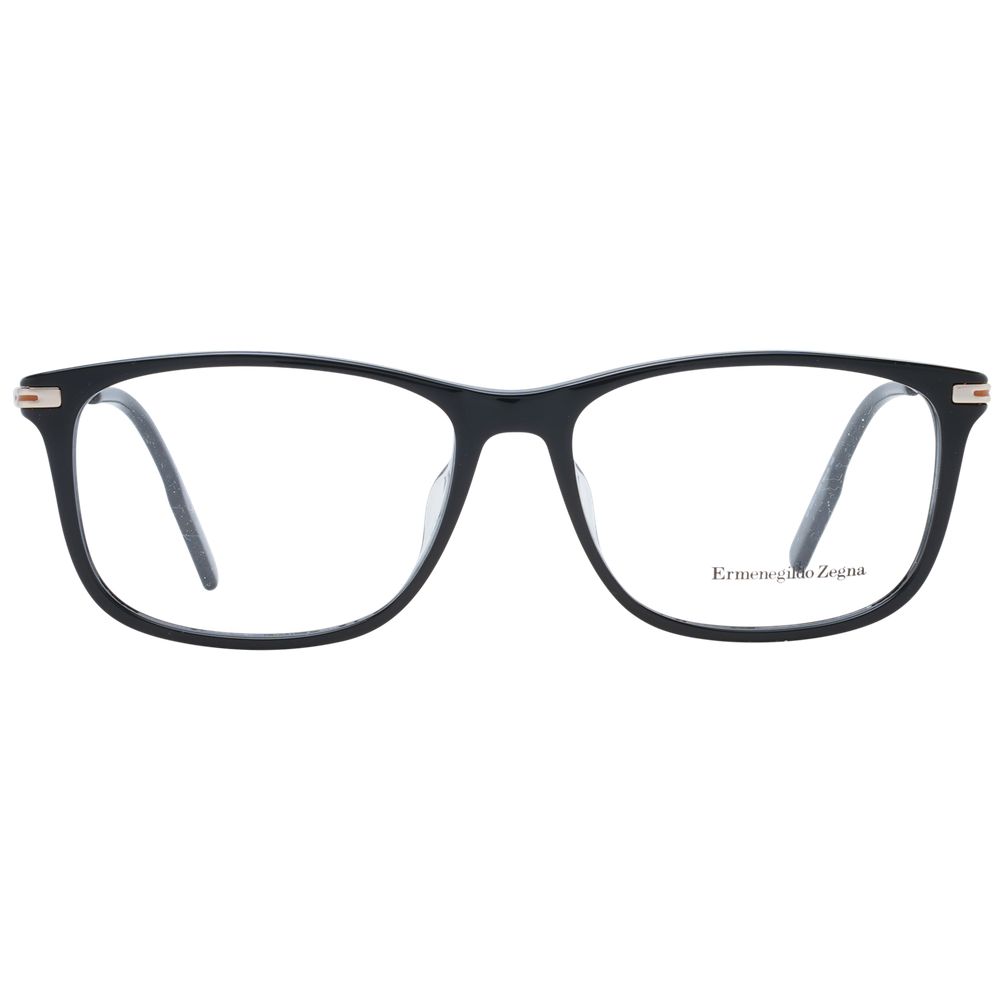 Ermenegildo Zegna Black Men Optical Frames - ACCEXO