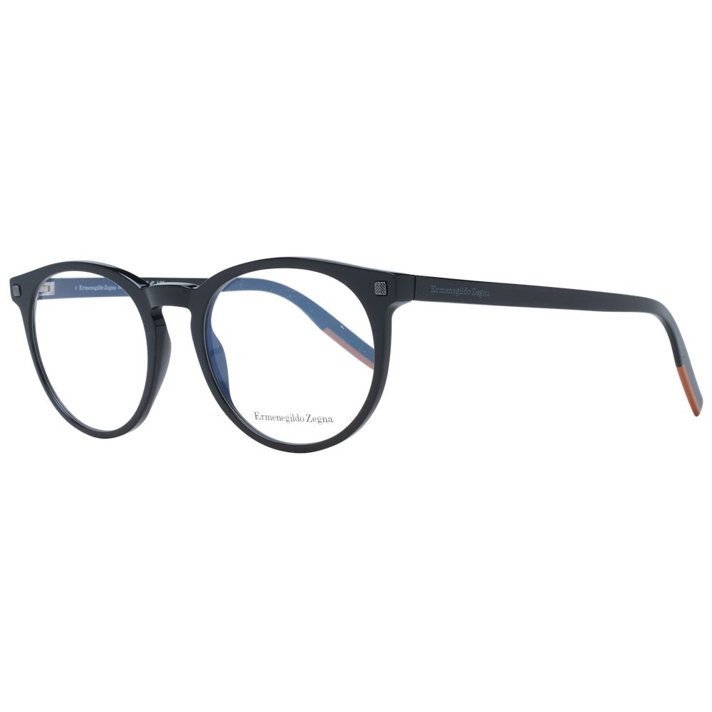 Ermenegildo Zegna Black Men Optical Frames - ACCEXO