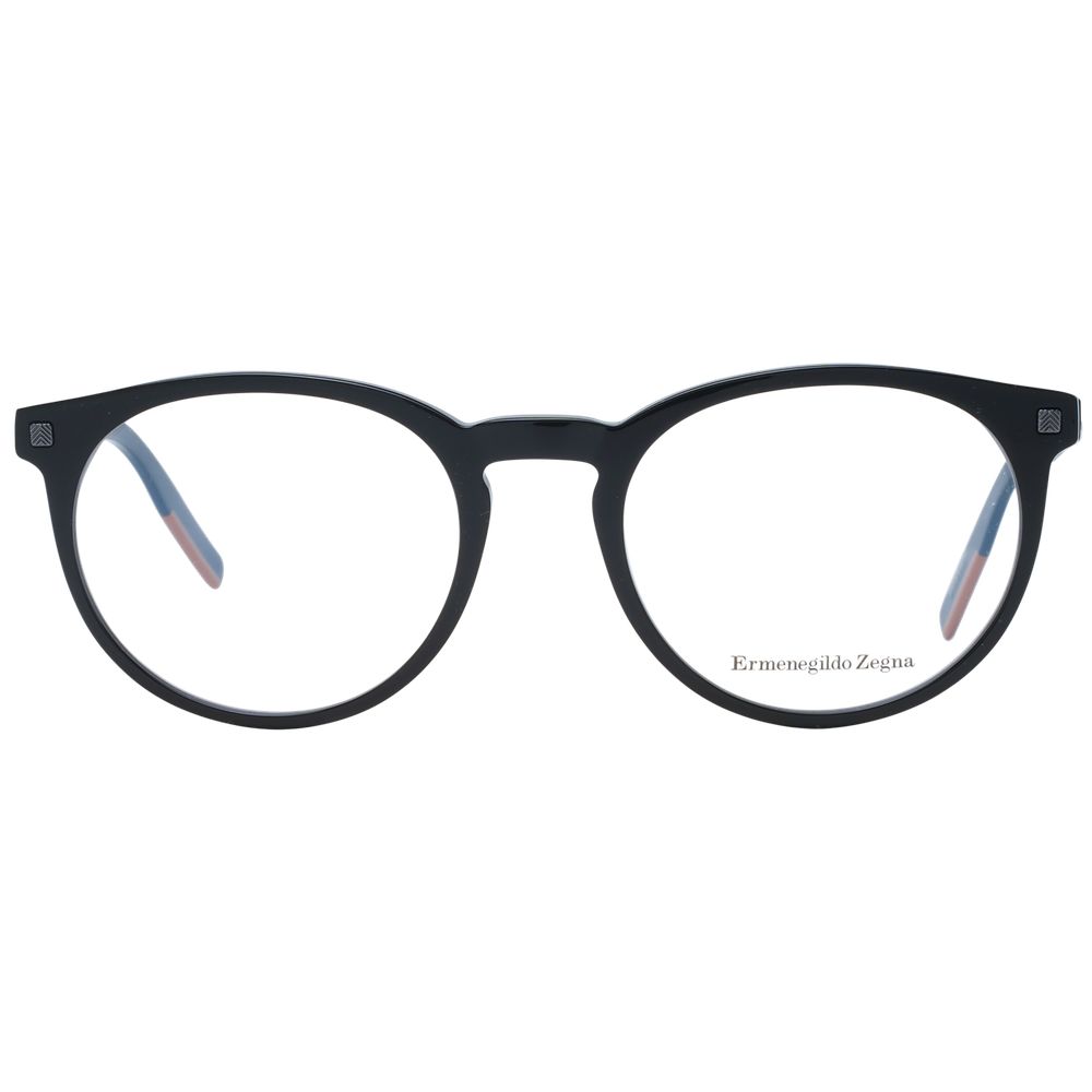 Ermenegildo Zegna Black Men Optical Frames - ACCEXO