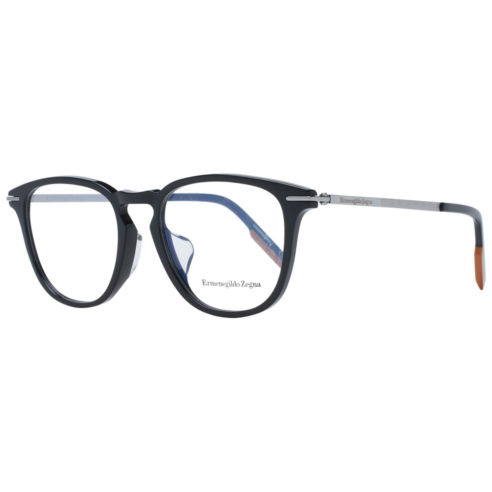 Ermenegildo Zegna Black Men Optical Frames - ACCEXO
