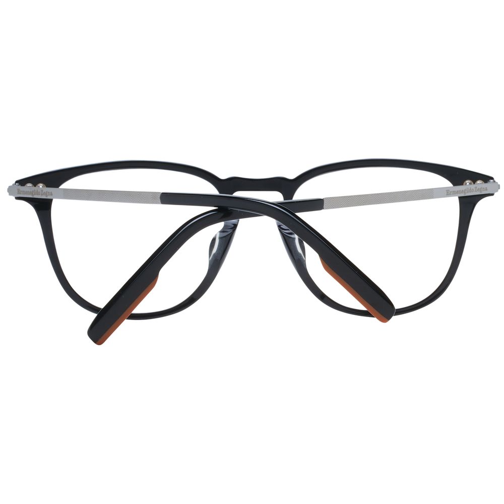 Ermenegildo Zegna Black Men Optical Frames - ACCEXO