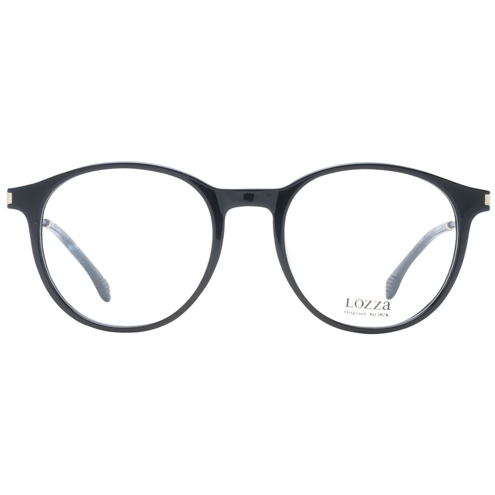 Lozza Black Unisex Optical Frames - ACCEXO