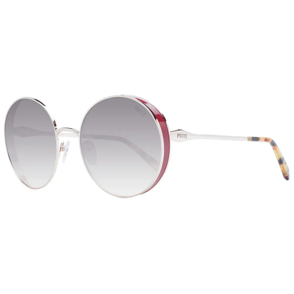 Emilio Pucci Rose Gold Metal Sunglasses - Zachava