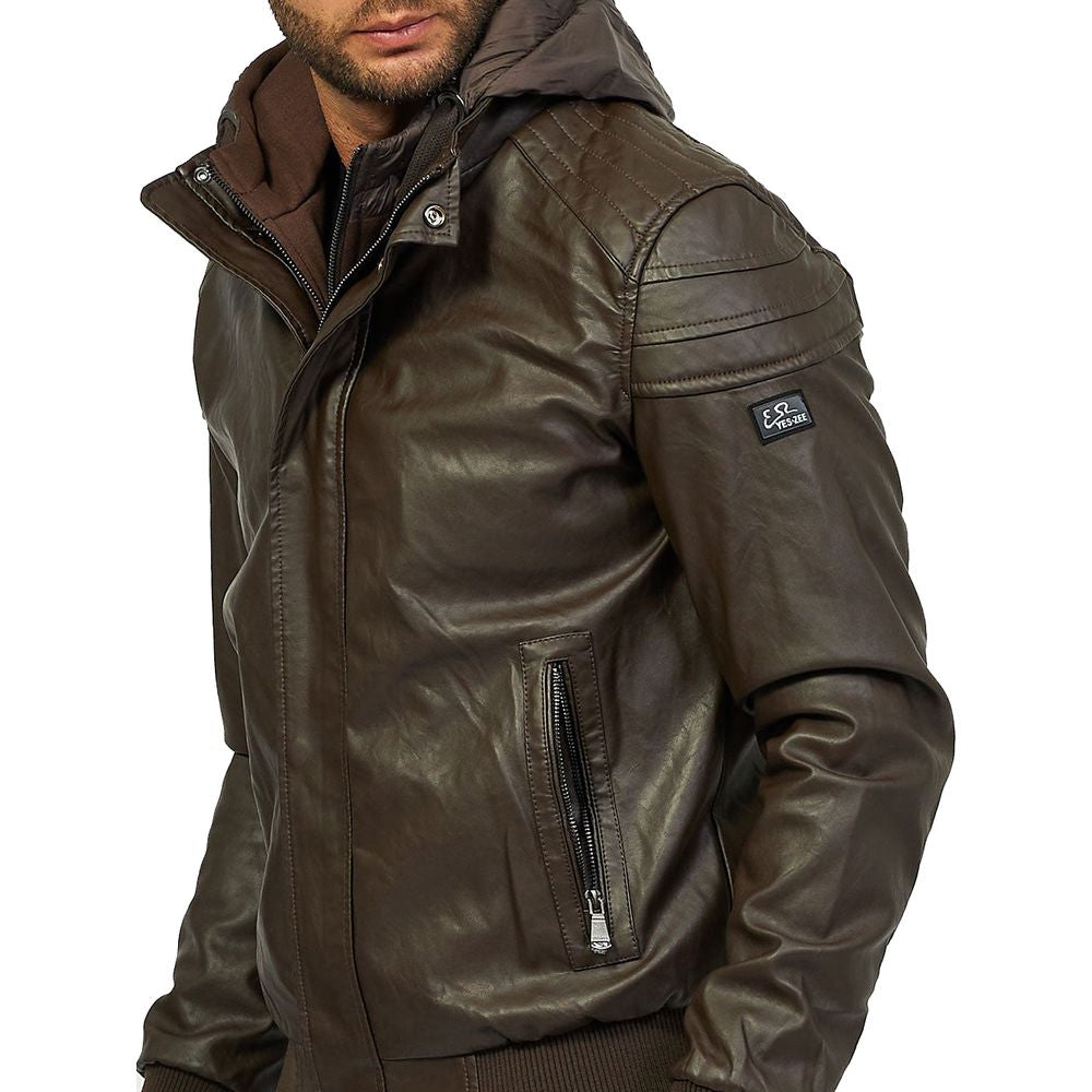 Yes Zee Brown Polyethylene Jacket - ACCEXO