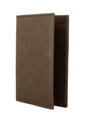 Billionaire Italian Couture Elegant Leather Men's Wallet in Brown - ACCEXO
