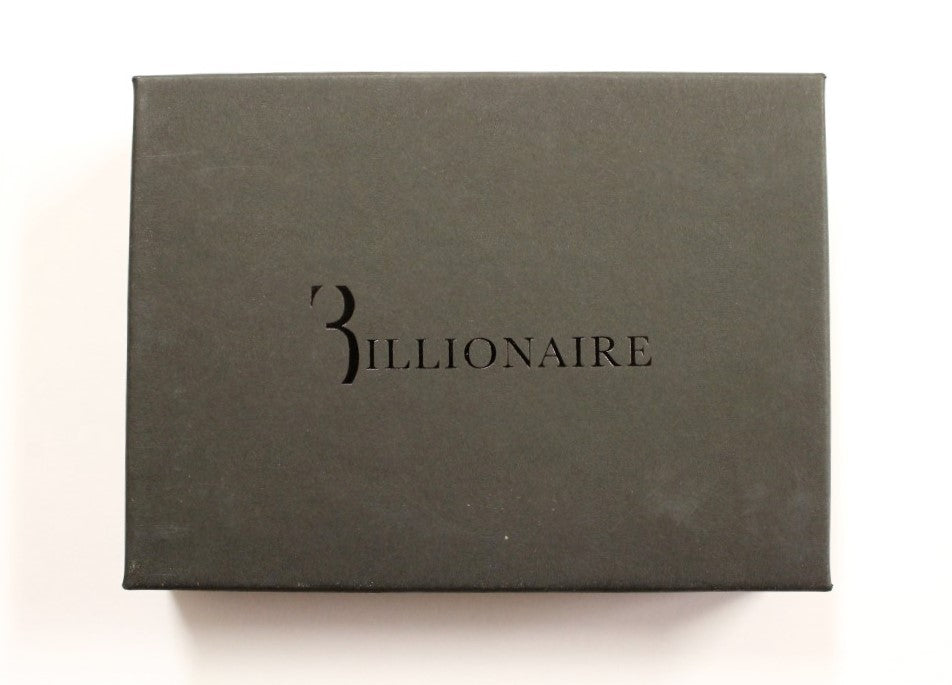 Billionaire Italian Couture Elegant Leather Men's Wallet in Brown - ACCEXO
